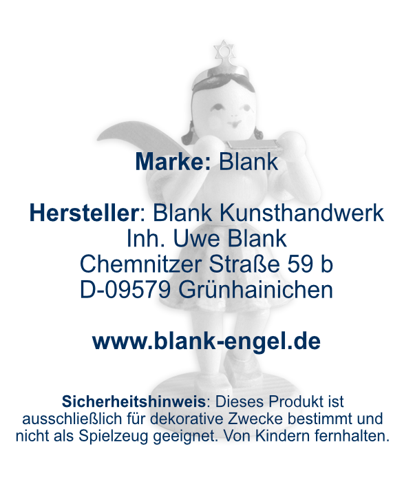 Kurzrockengel mit Mundharmonika