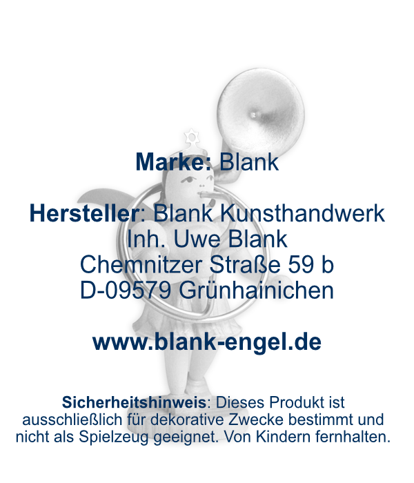 Kurzrockengel mit Sousaphon