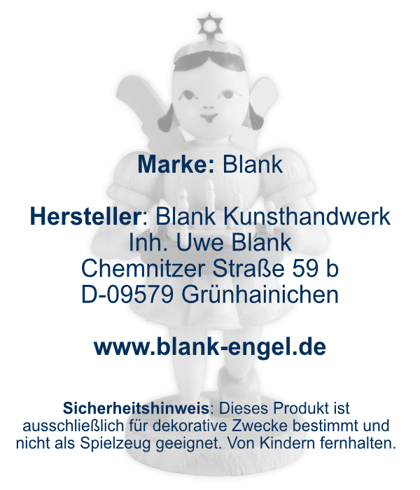 Kurzrockengel mit Festtagskranz