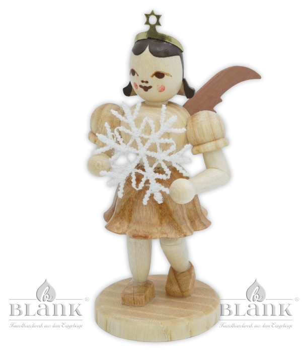 Kurzrockengel mit Schneeflocke Plauener Spitze