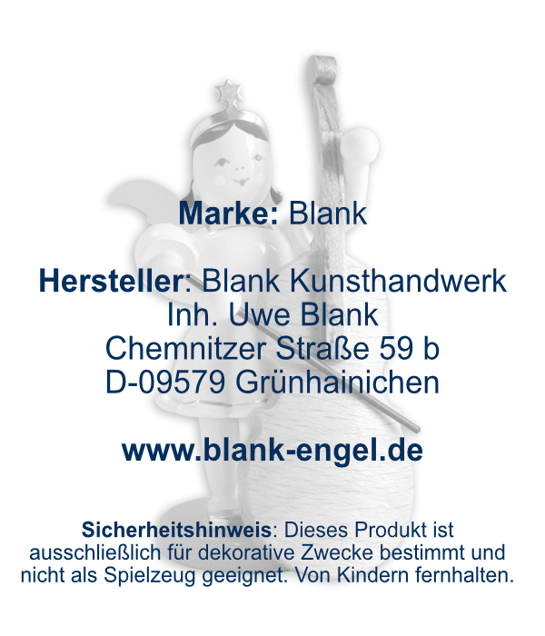 Kurzrockengel mit Bass, farbig