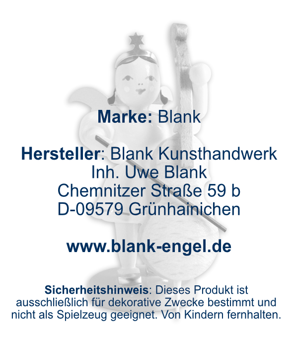 Kurzrockengel mit Violoncello, farbig