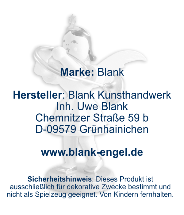 Kurzrockengel mit Althorn, farbig