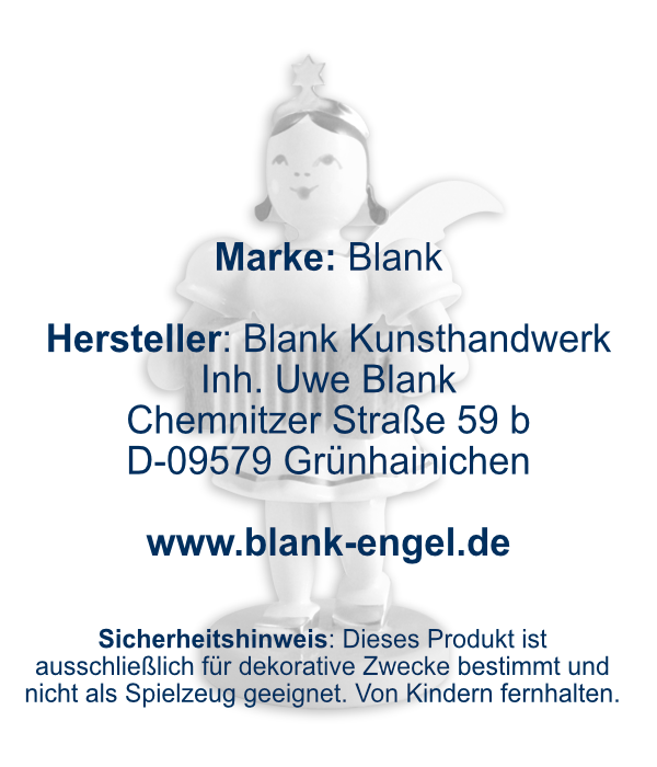 Kurzrockengel mit Harmonika, farbig