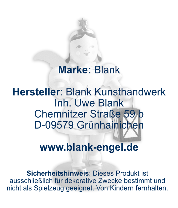 Kurzrockengel Schutzengel, farbig