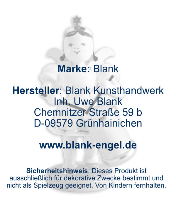 Kurzrockengel mit Langtrommel, farbig