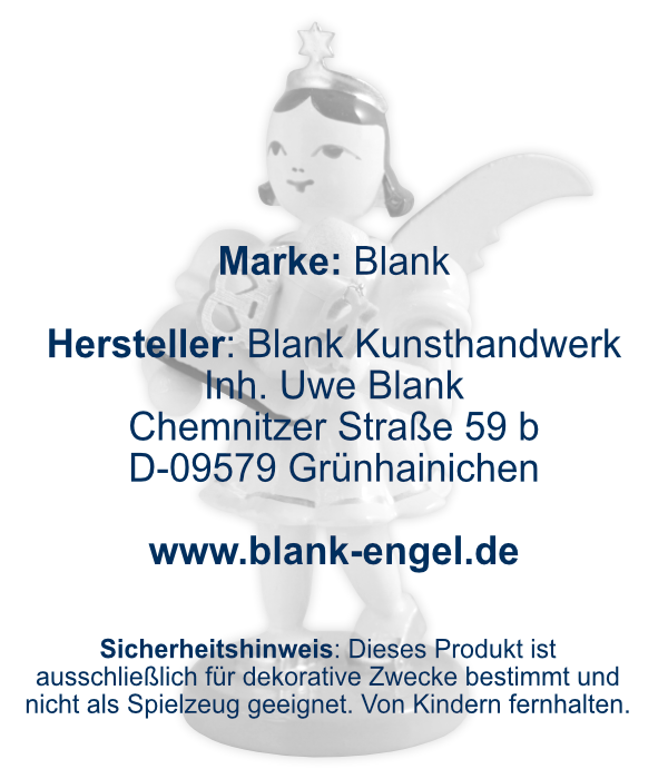 Kurzrockengel mit Nikolausstiefel, farbig