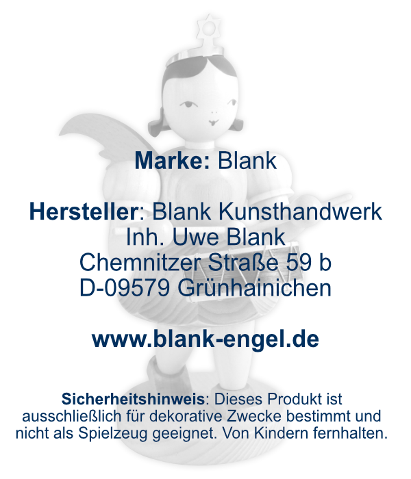 Kurzrockengel mit Trommel, 22 cm