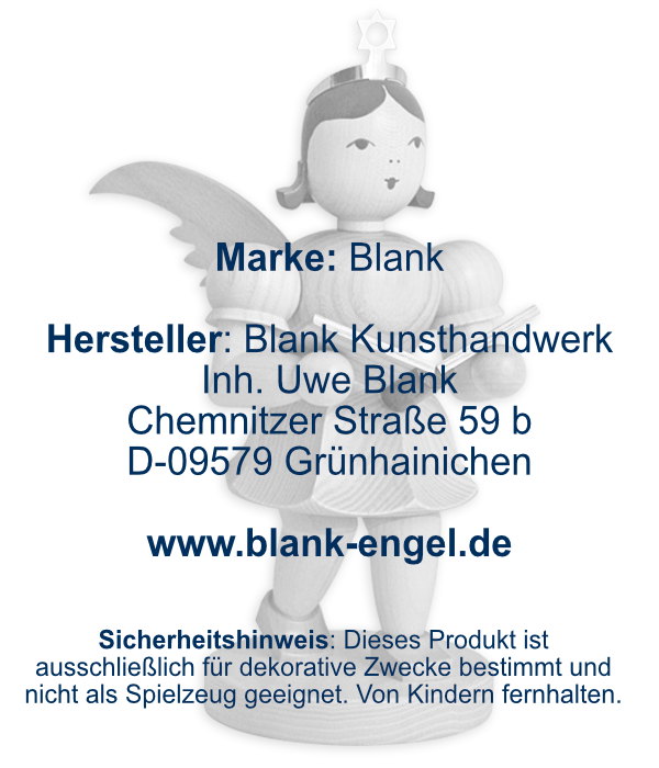 Kurzrockengel Sänger, 22 cm