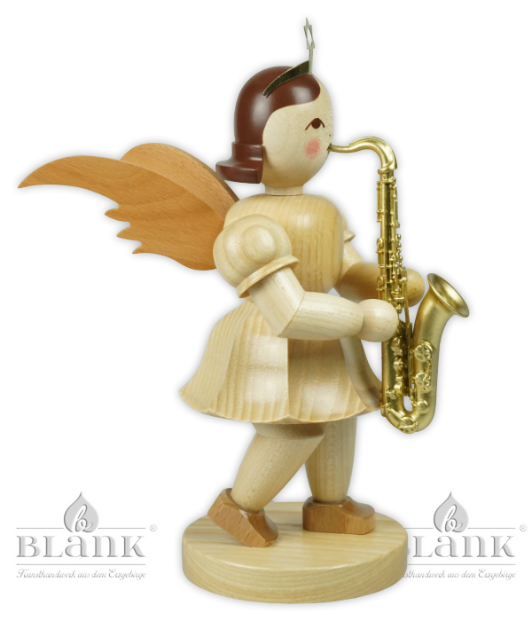 Kurzrockengel mit Saxophon, 22 cm