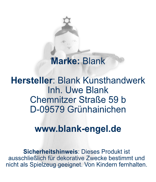 Langrockengel mit Violine