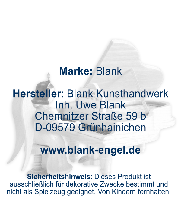 Langrockengel am Flügel