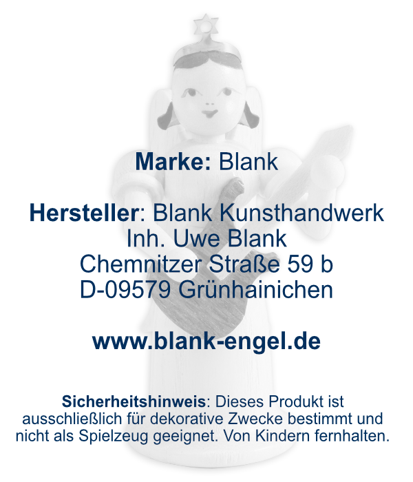 Langrockengel mit E-Gitarre