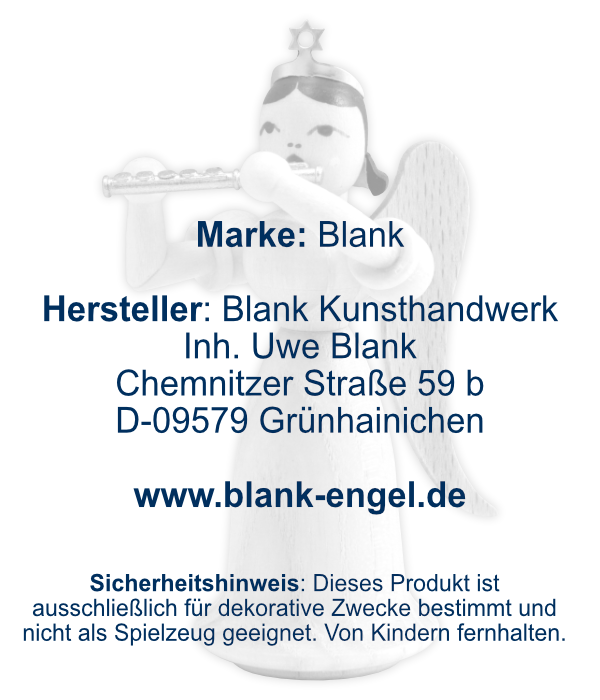 Langrockengel mit Piccoloflöte