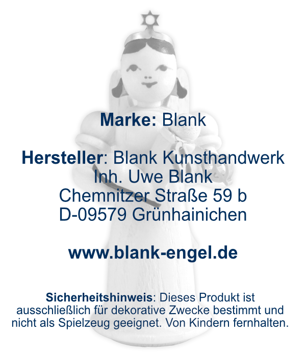 Langrockengel mit Nikolausstiefel