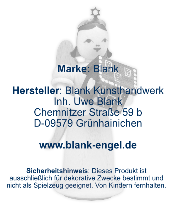 Langrockengel mit Pfefferkuchenhaus