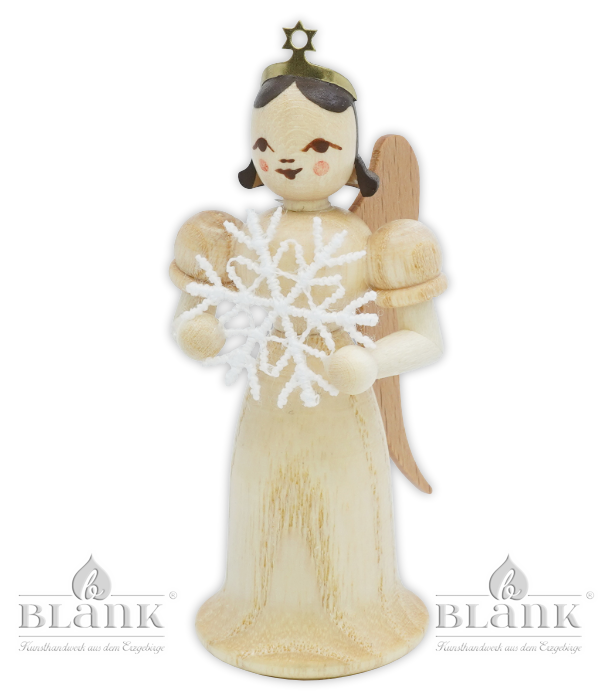 Langrockengel mit Schneeflocke Plauener Spitze