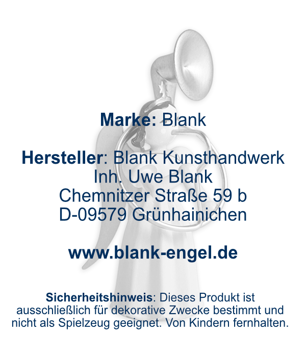 Langrockengel mit Sousaphon, farbig