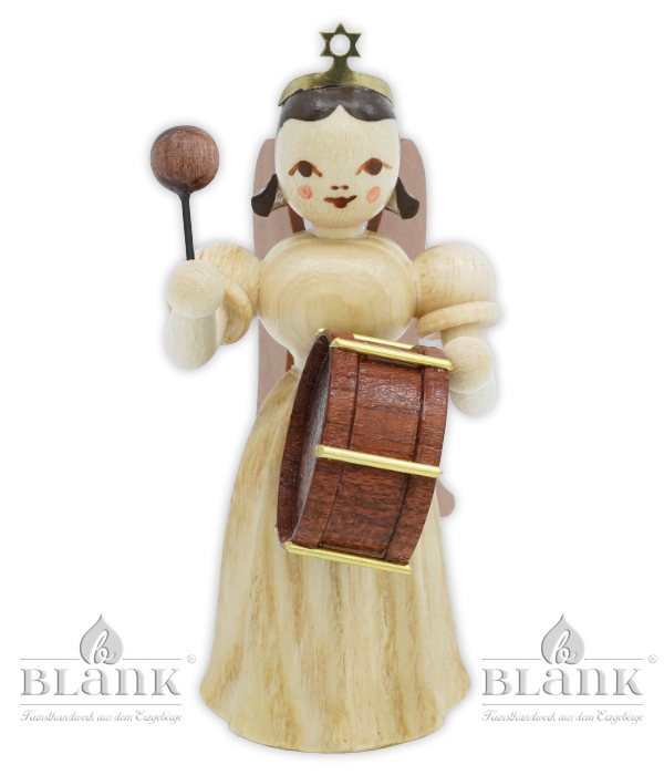 Faltenlangrockengel mit Pauke