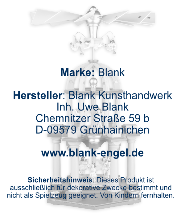 Dompyramide mit 2 Etagen, farbig