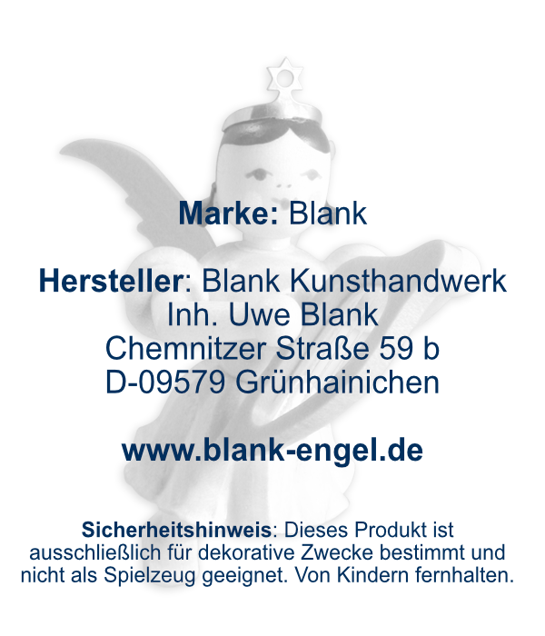 Schwebeengel mit Leier