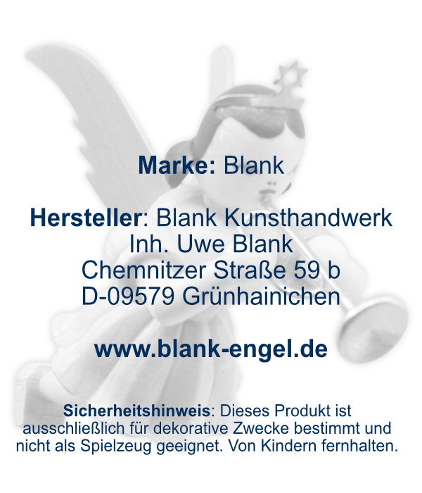 Schwebeengel mit Trompete