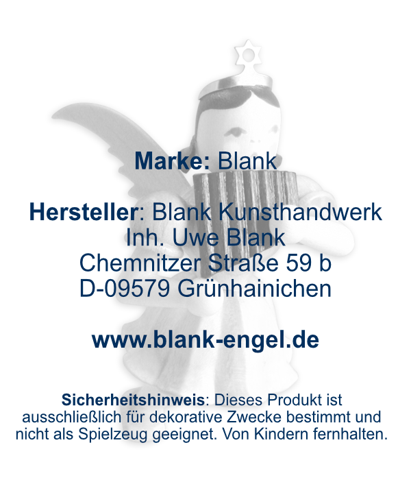 Schwebeengel mit Panflöte