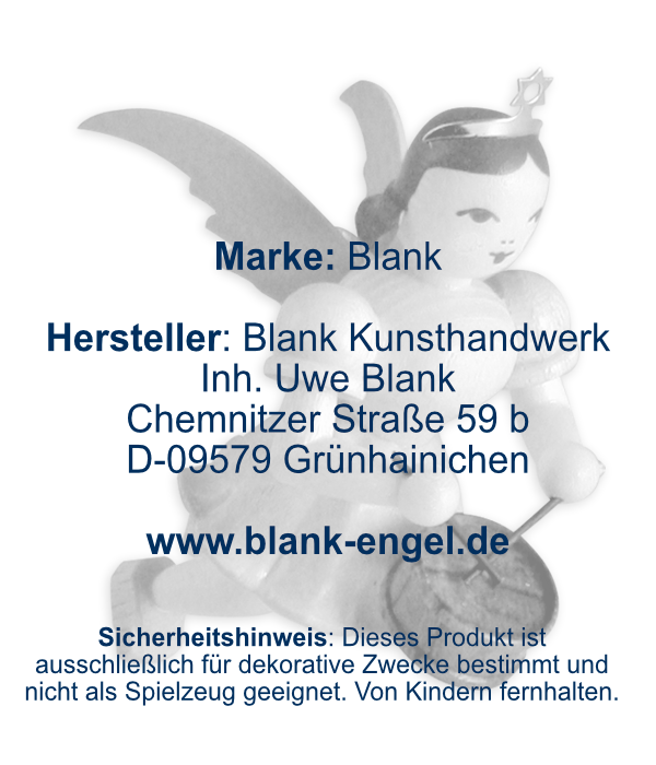 Schwebeengel mit Trommel