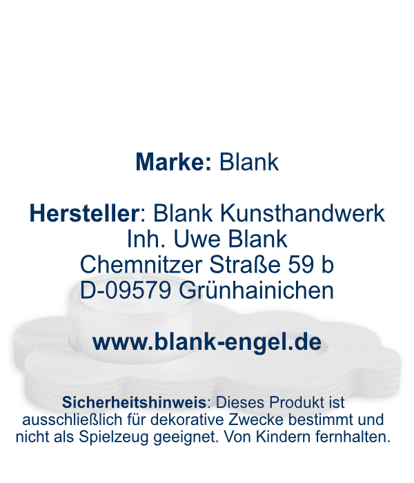 Wolke mit Teelichthalter