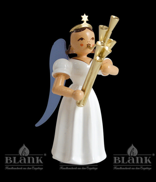 Langrockengel mit Schalmei, farbig