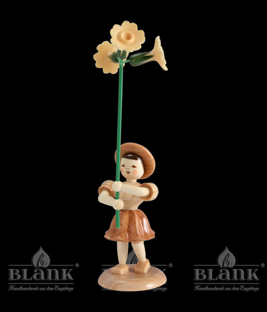 Blumenkind mit Primel