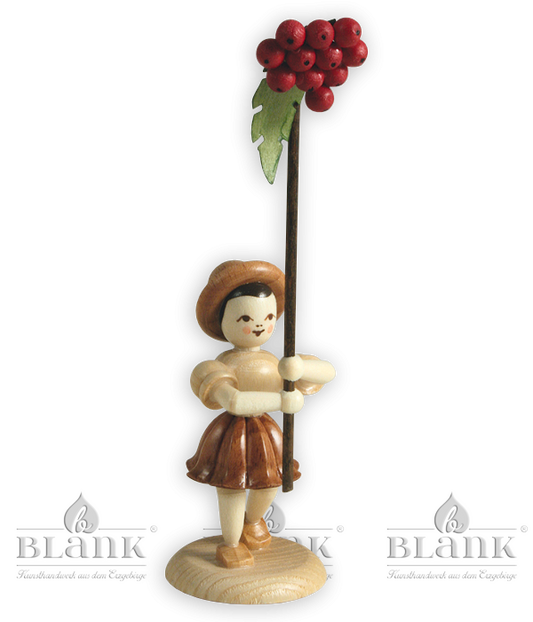 Blumenkind mit Vogelbeere