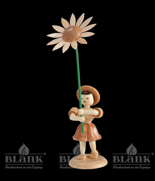 Blumenkind mit Sonnenblume