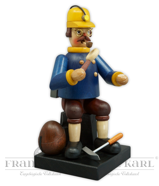 Räuchermann Steenesammler Hart, ohne Mineralien