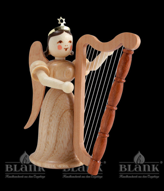 Langrockengel mit Harfe