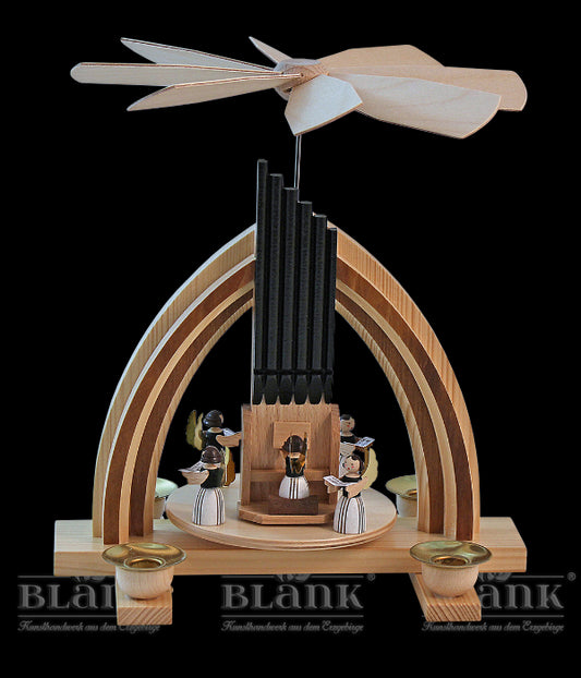 Tischpyramide Dom mit Engeln