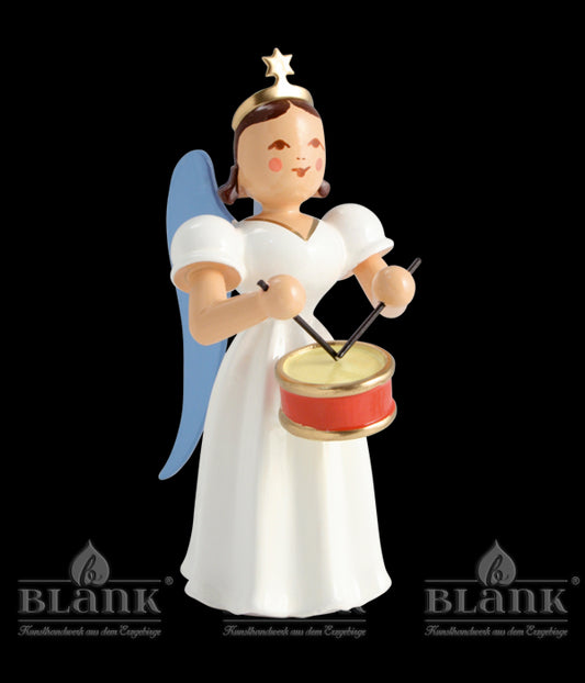 Langrockengel mit Trommel, farbig