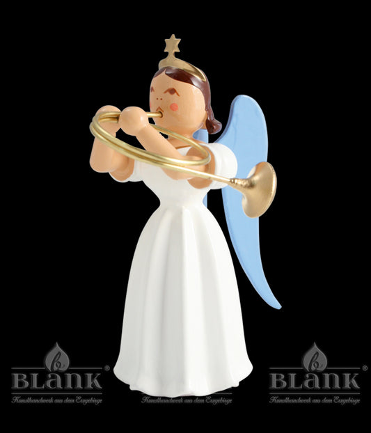 Langrockengel mit Althorn, farbig