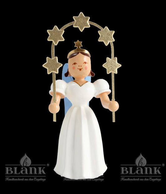 Langrockengel mit Sternbogen, farbig