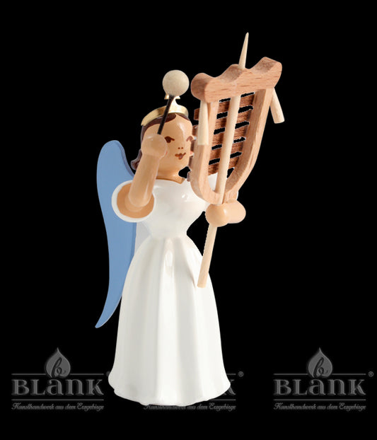 Langrockengel mit Schellenbaum, farbig