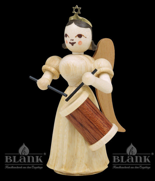 Faltenlangrockengel mit Langtrommel