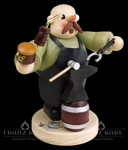 Pfeifenraucher Schmied