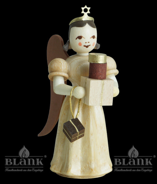 Faltenlangrockengel mit Geschenken