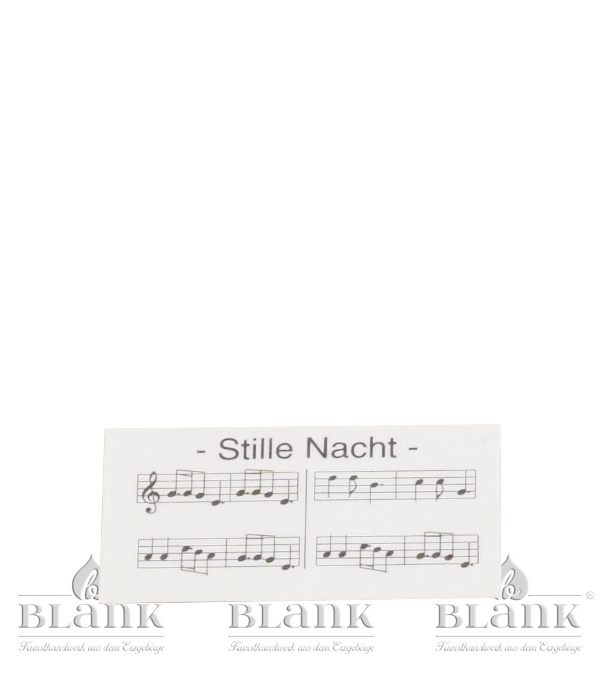 NOTENBLATT Notenblatt für Sänger oder Piano