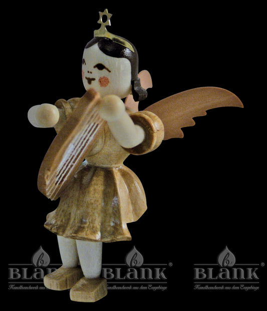 EKS007 Kurzrockengel sitzend mit Leier (ohne Hocker)