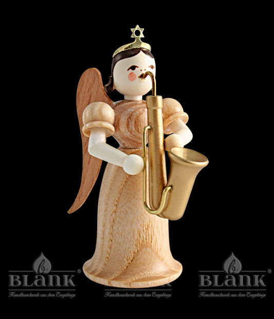 Langrockengel mit Saxophon