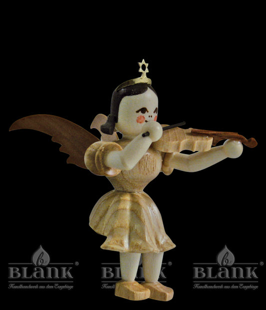 EKS011 Kurzrockengel sitzend mit Violine (ohne Hocker)