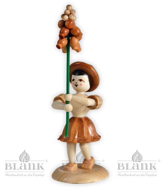 Blumenkind mit Traubenhyazinthe