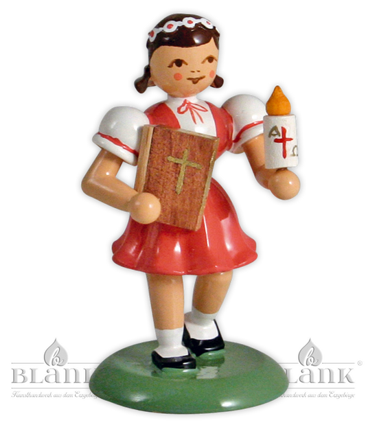 Konfirmandin, farbig