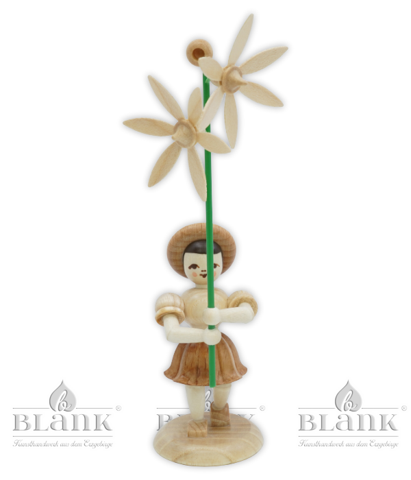 Blumenkind mit Blaustern